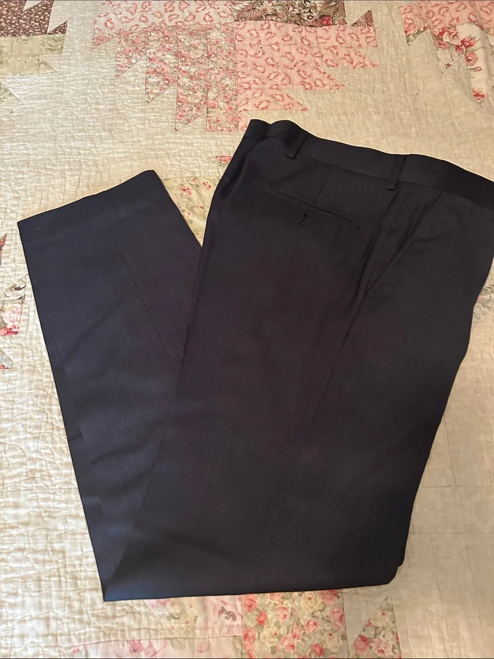 Classic Men's Dress Pants in Black